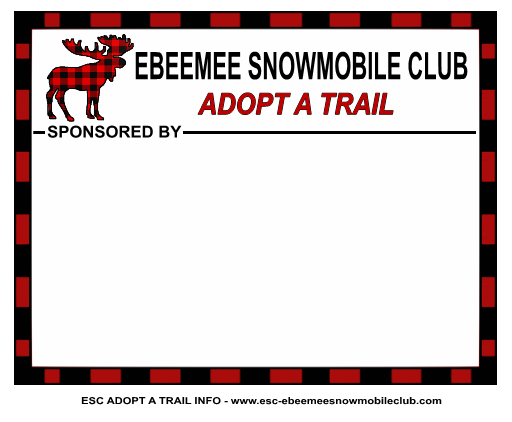 ESC Adopt-A-Trail Fundraising Program - Subsequent Yearly Sponsor