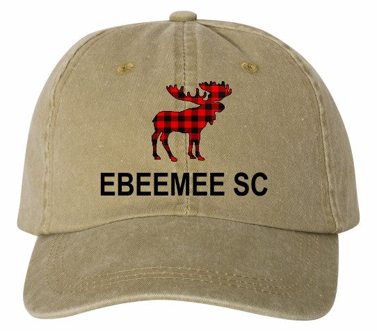 Ebeemee Snowmobile Club™ - Red Check Moose 